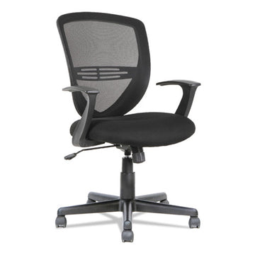 OIF Swivel-tilt Mesh Mid-back Task Chair, Supports Up To 250 Lb, 17.91" To 21.45" Seat Height, Black freeshipping - TVN Wholesale
